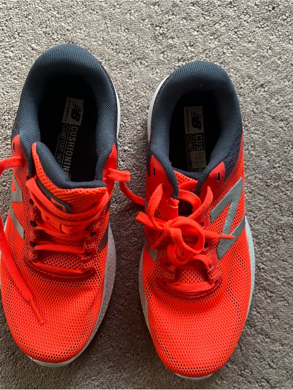 New Balance Bright Orange Athletic Sneakers.. women’s size 7